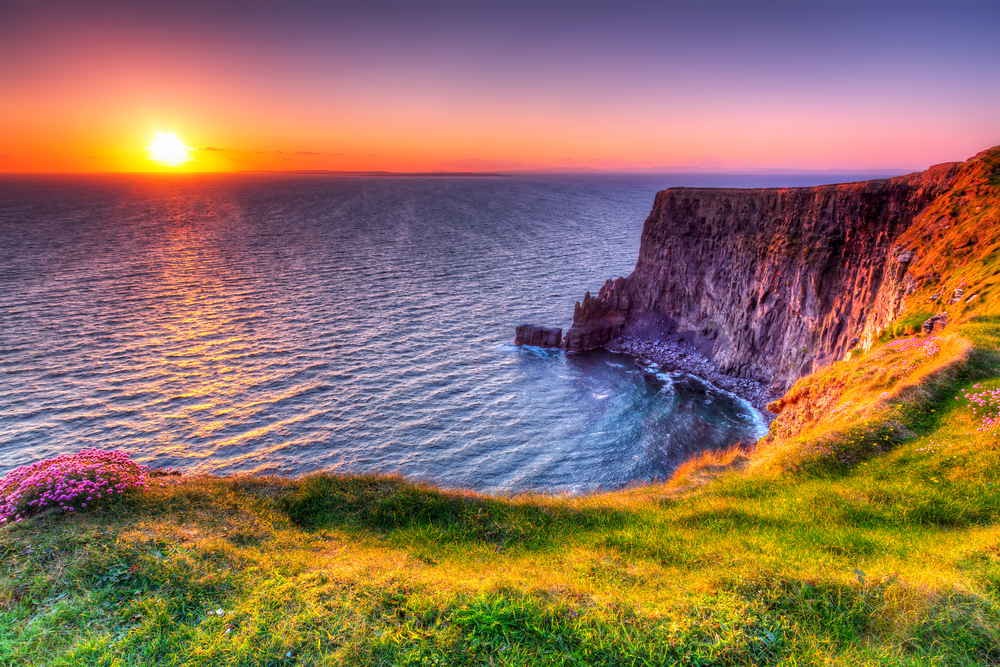 Cliffs,Of,Moher,At,Sunset,,Co.,Clare,,Ireland