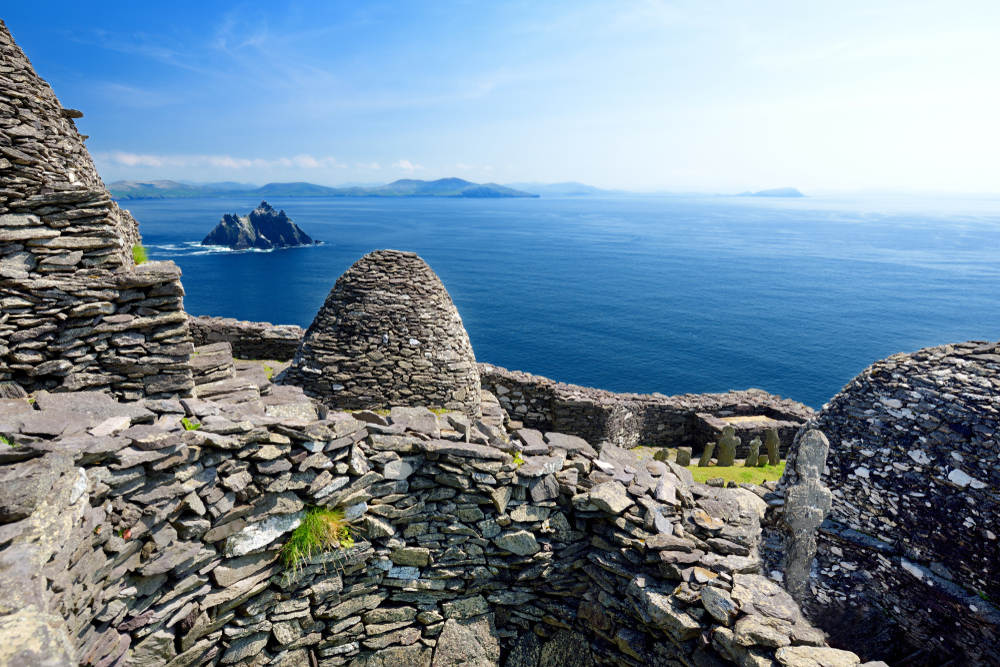 Skellig,Michael,Or,Great,Skellig,,Home,To,The,Ruined,Remains